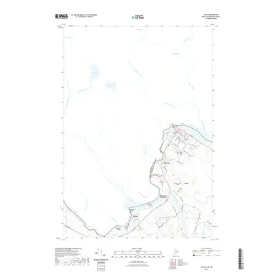 2021 Map of Calais, 2021 Print