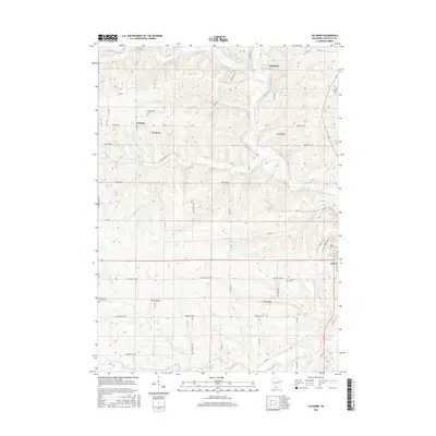 2016 Map of Calamine, 2016 Print