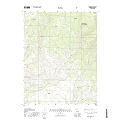 2019 Map of Calamity Mesa, 2019 Print