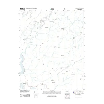 2011 Map of Calderwood, 2011 Print