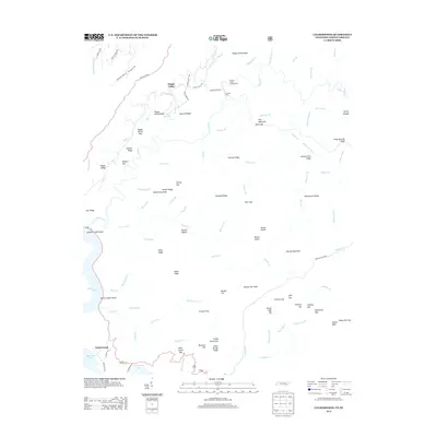 2013 Map of Calderwood, 2013 Print
