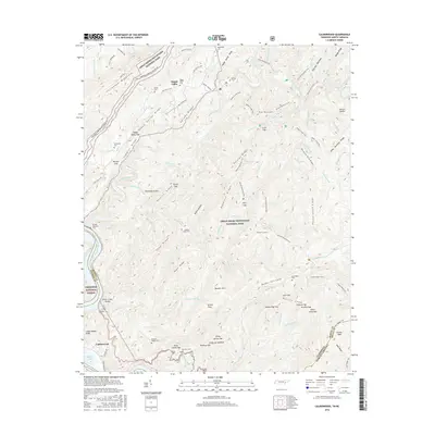 2016 Map of Calderwood, 2016 Print