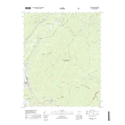 2019 Map of Calderwood, 2019 Print