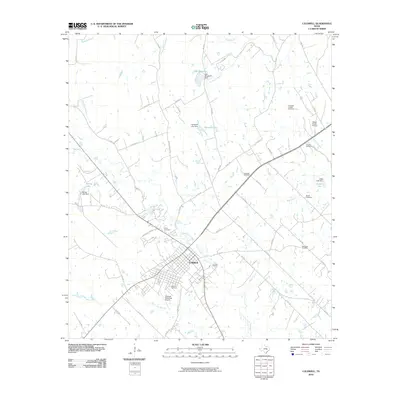 2010 Map of Caldwell, 2010 Print