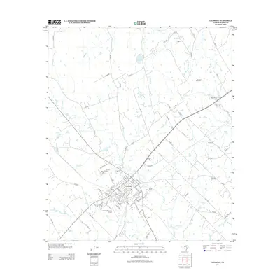 2013 Map of Caldwell, 2013 Print