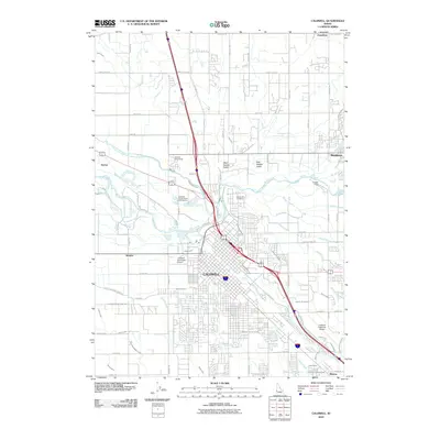 2010 Map of Caldwell, 2010 Print