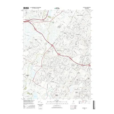 2016 Map of Caldwell, 2016 Print