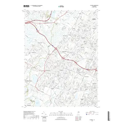 2019 Map of Caldwell, 2019 Print