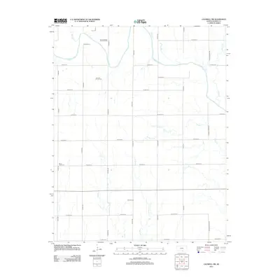 2012 Map of Caldwell NW, 2012 Print