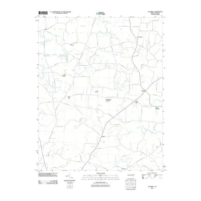 2010 Map of Caldwell, 2010 Print