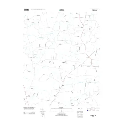 2013 Map of Caldwell, 2013 Print