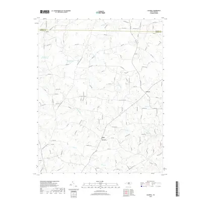 2019 Map of Caldwell, 2019 Print