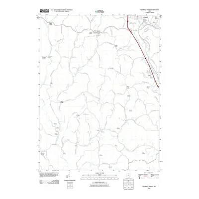 2010 Map of Caldwell South, 2010 Print