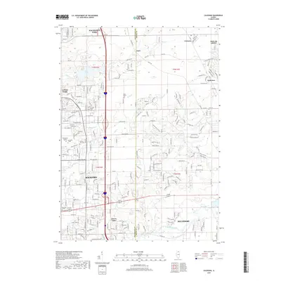 2018 Map of Caledonia, 2018 Print