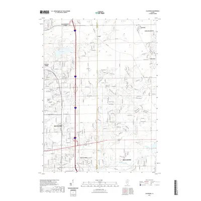 2021 Map of Caledonia, 2021 Print