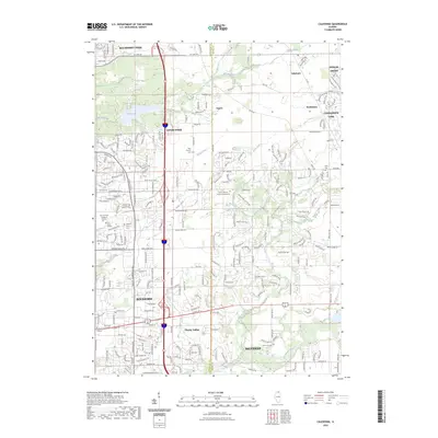 2023 Map of Caledonia, 2023 Print