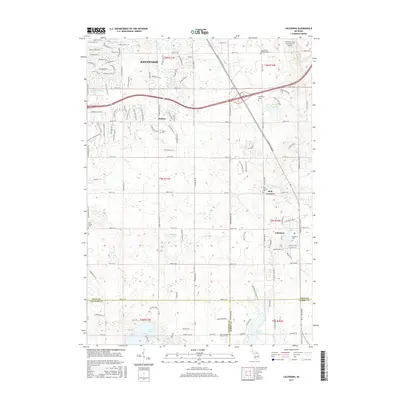 2017 Map of Caledonia, 2017 Print
