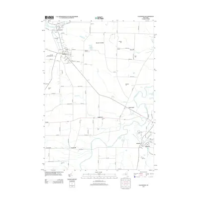 2013 Map of Caledonia, 2013 Print
