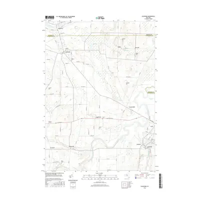 2016 Map of Caledonia, 2016 Print