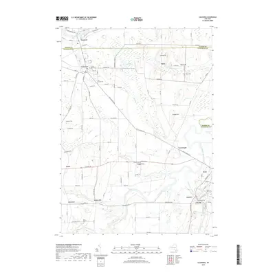 2019 Map of Caledonia, 2019 Print