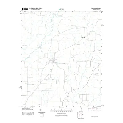 2012 Map of Caledonia, 2012 Print