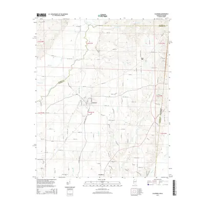2015 Map of Caledonia, 2015 Print