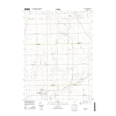 2013 Map of Caledonia, 2013 Print