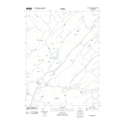 2010 Map of Caledonia Park, 2010 Print