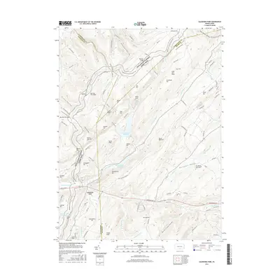 2016 Map of Caledonia Park, 2016 Print
