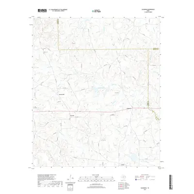 2019 Map of Caledonia, 2019 Print