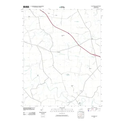 2010 Map of Caledonia, 2010 Print