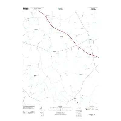 2013 Map of Caledonia, 2013 Print