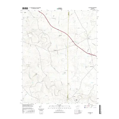 2016 Map of Caledonia, 2016 Print