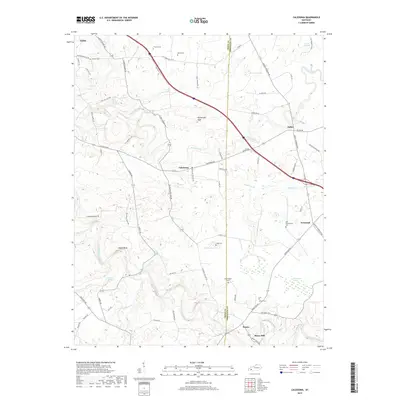 2019 Map of Caledonia, 2019 Print