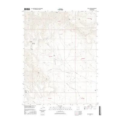 2017 Map of Calf Canyon, 2017 Print