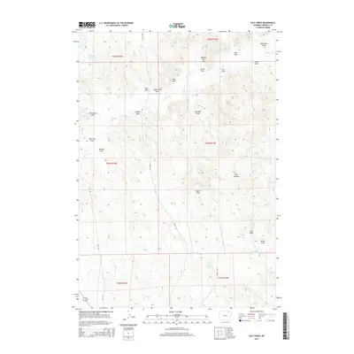 2015 Map of Calf Creek, 2015 Print