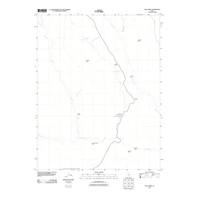 2011 Map of Calf Creek, 2011 Print