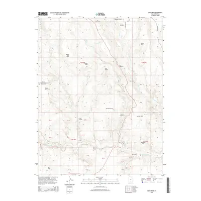 2014 Map of Calf Creek, 2014 Print
