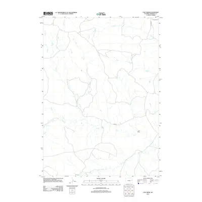 2012 Map of Calf Draw, 2012 Print