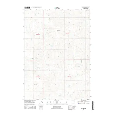 2015 Map of Calf Draw, 2015 Print