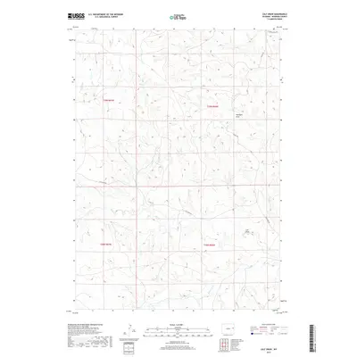 2017 Map of Calf Draw, 2017 Print