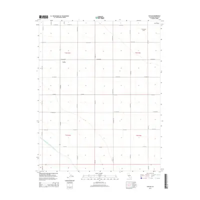 2015 Map of Calflax, 2015 Print