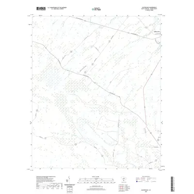 2020 Map of Calfpen Bay, 2020 Print