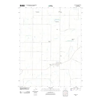 2010 Map of Calhan, 2010 Print