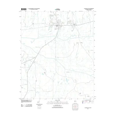 2012 Map of Calhoun City, 2012 Print
