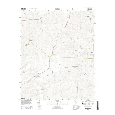 2014 Map of Calhoun Creek, 2014 Print