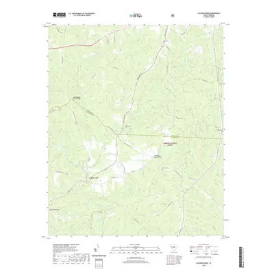 2020 Map of Calhoun Creek, 2020 Print