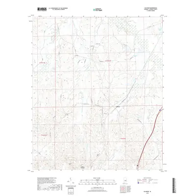 2018 Map of Calhoun, 2018 Print