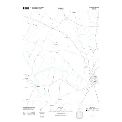 2013 Map of Calhoun, 2013 Print