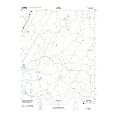 2010 Map of Calhoun, 2010 Print
